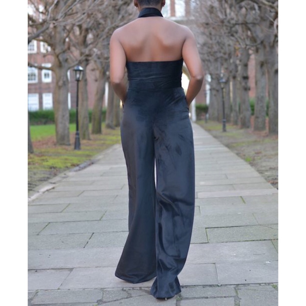 THE KEMIST BASTIA VELVET JUMPSUIT - Picture 2 of 6
